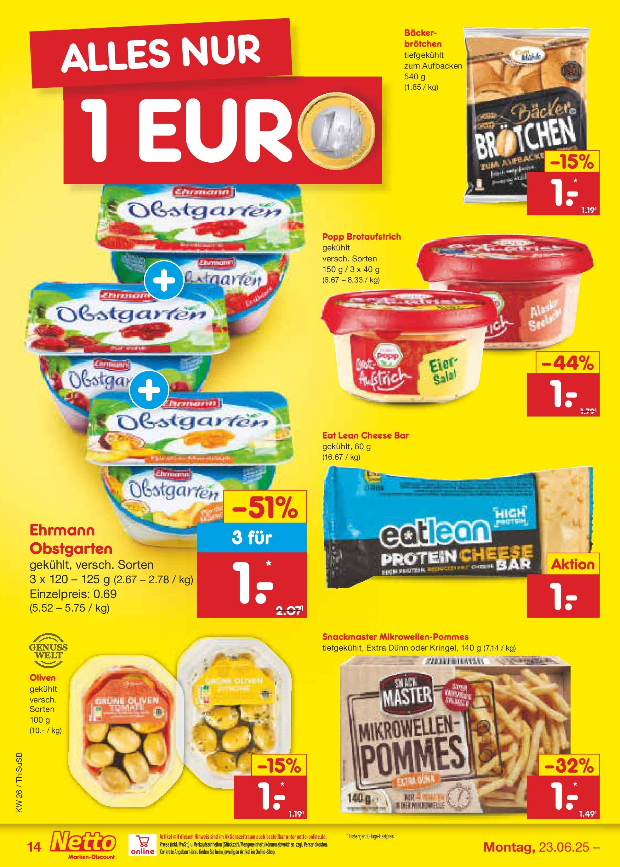 Netto Marken-Discount prospekt Pirna (ab 22.06.2025) » Angebote | Seite: 20 | Produkte: Eier, Pommes, Salat Netto Marken-Discount prospekt Pirna (ab 22.06.2025) » Angebote | Seite: 20 | Produkte: Eier, Pommes, Salat