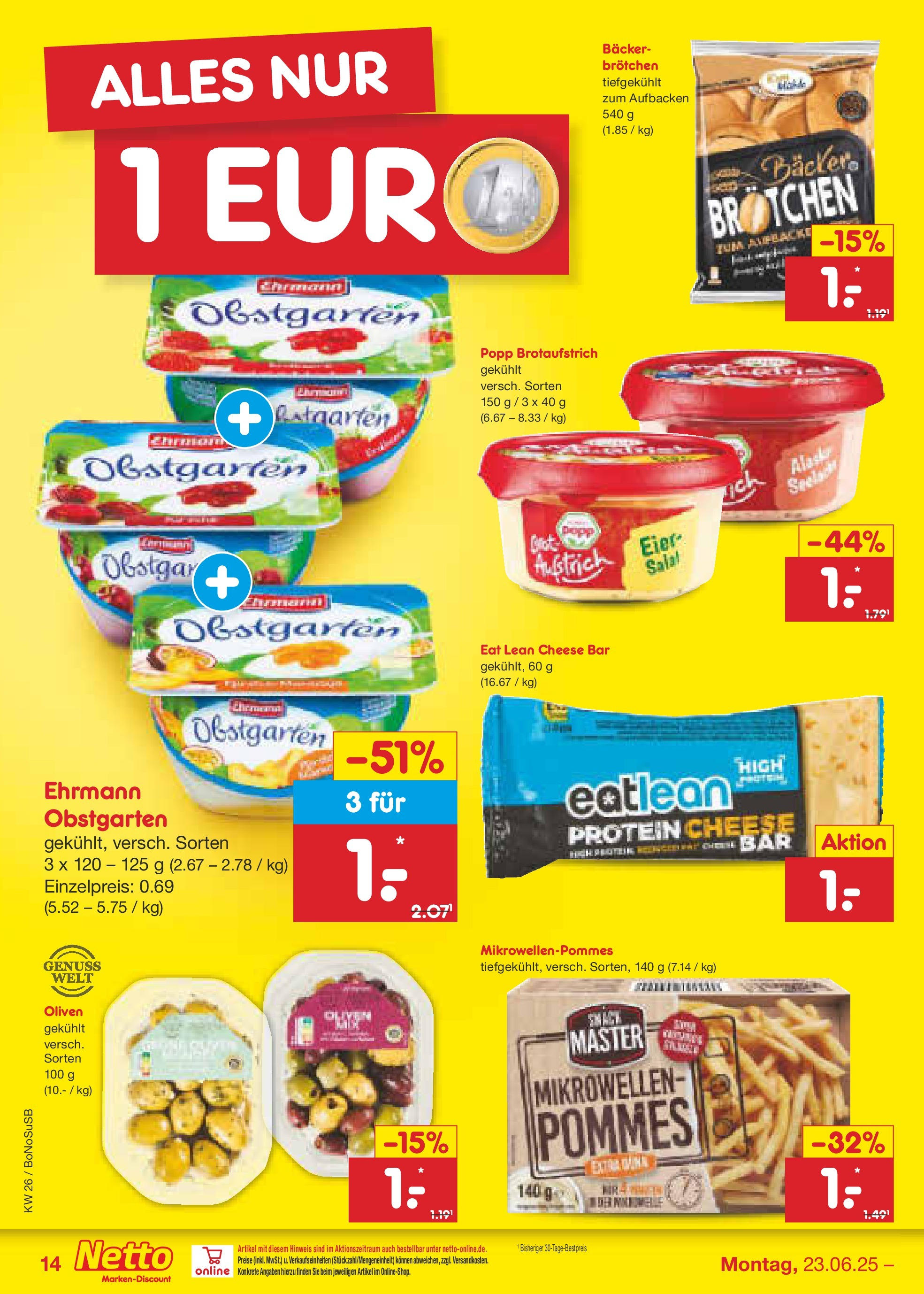 Netto Marken-Discount prospekt Herne (ab 22.06.2025) » Angebote | Seite: 20 | Produkte: Eier, Pommes, Salat Netto Marken-Discount prospekt Herne (ab 22.06.2025) » Angebote | Seite: 20 | Produkte: Eier, Pommes, Salat