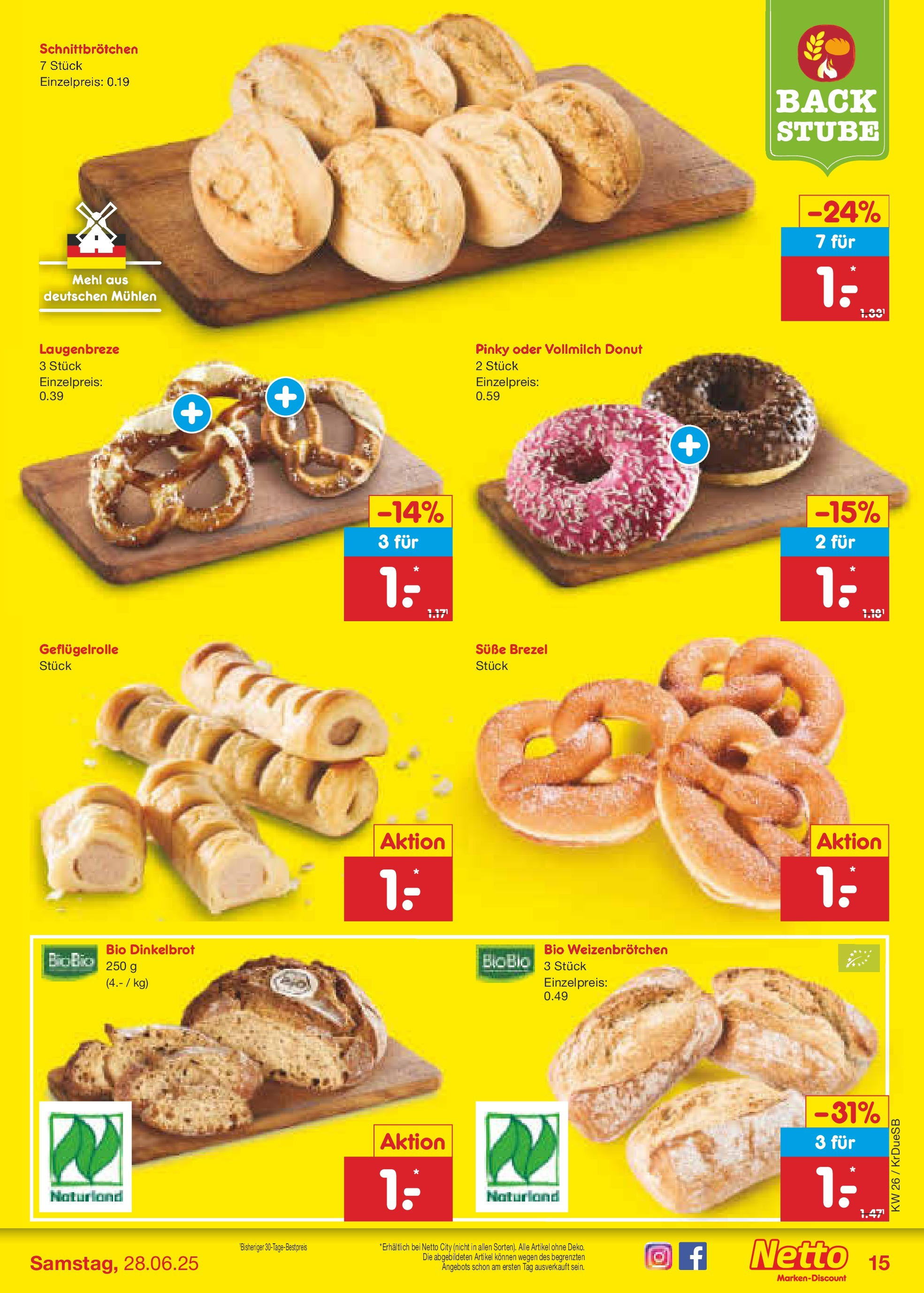Netto Marken-Discount prospekt Düsseldorf-Rath (ab 22.06.2025) » Angebote | Seite: 21 | Produkte: Mehl Netto Marken-Discount prospekt Düsseldorf-Rath (ab 22.06.2025) » Angebote | Seite: 21 | Produkte: Mehl