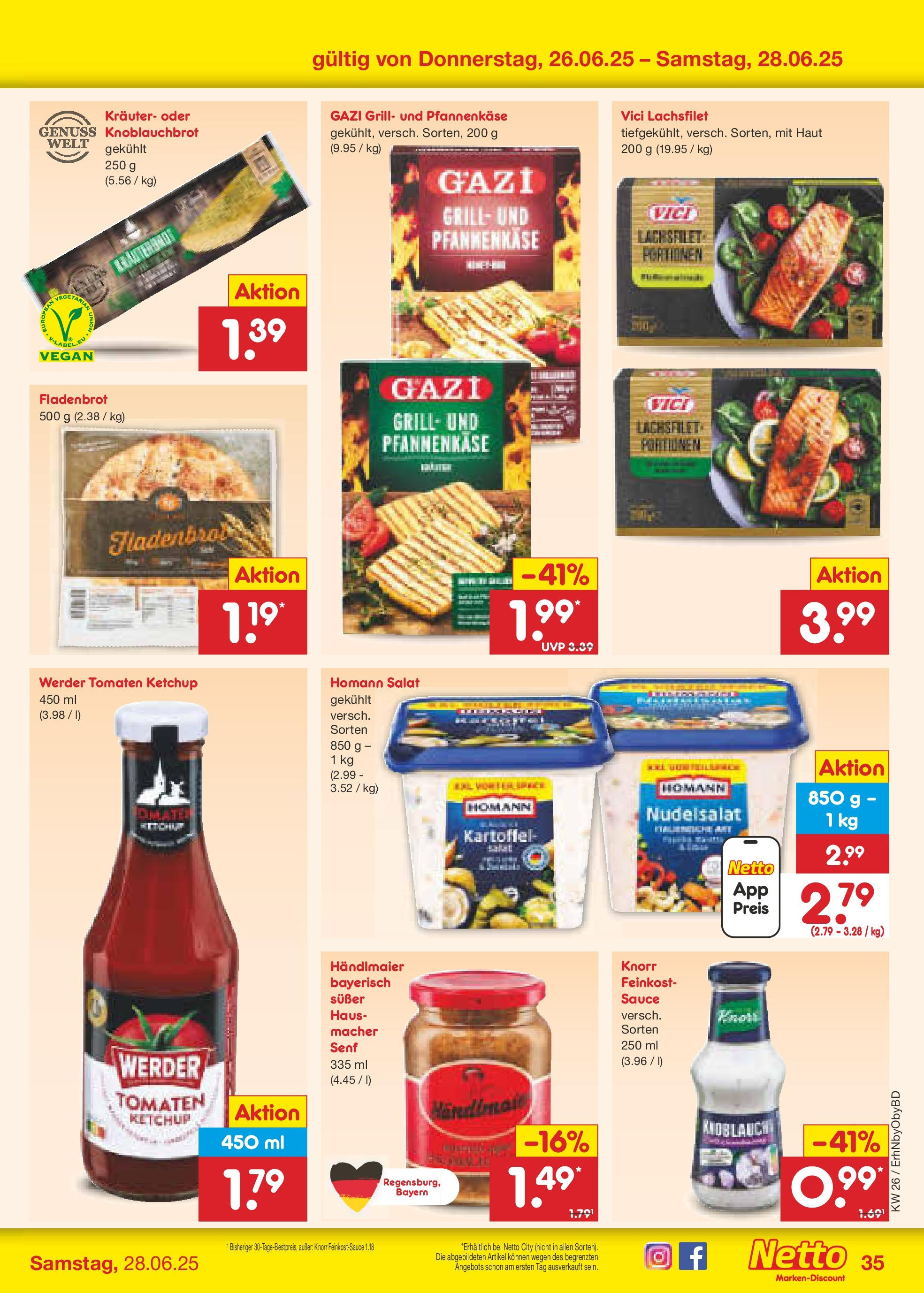 Netto Marken-Discount prospekt Ergolding (ab 22.06.2025) » Angebote | Seite: 51 | Produkte: Grill, Tomaten, Ketchup, Salat Netto Marken-Discount prospekt Ergolding (ab 22.06.2025) » Angebote | Seite: 51 | Produkte: Grill, Tomaten, Ketchup, Salat