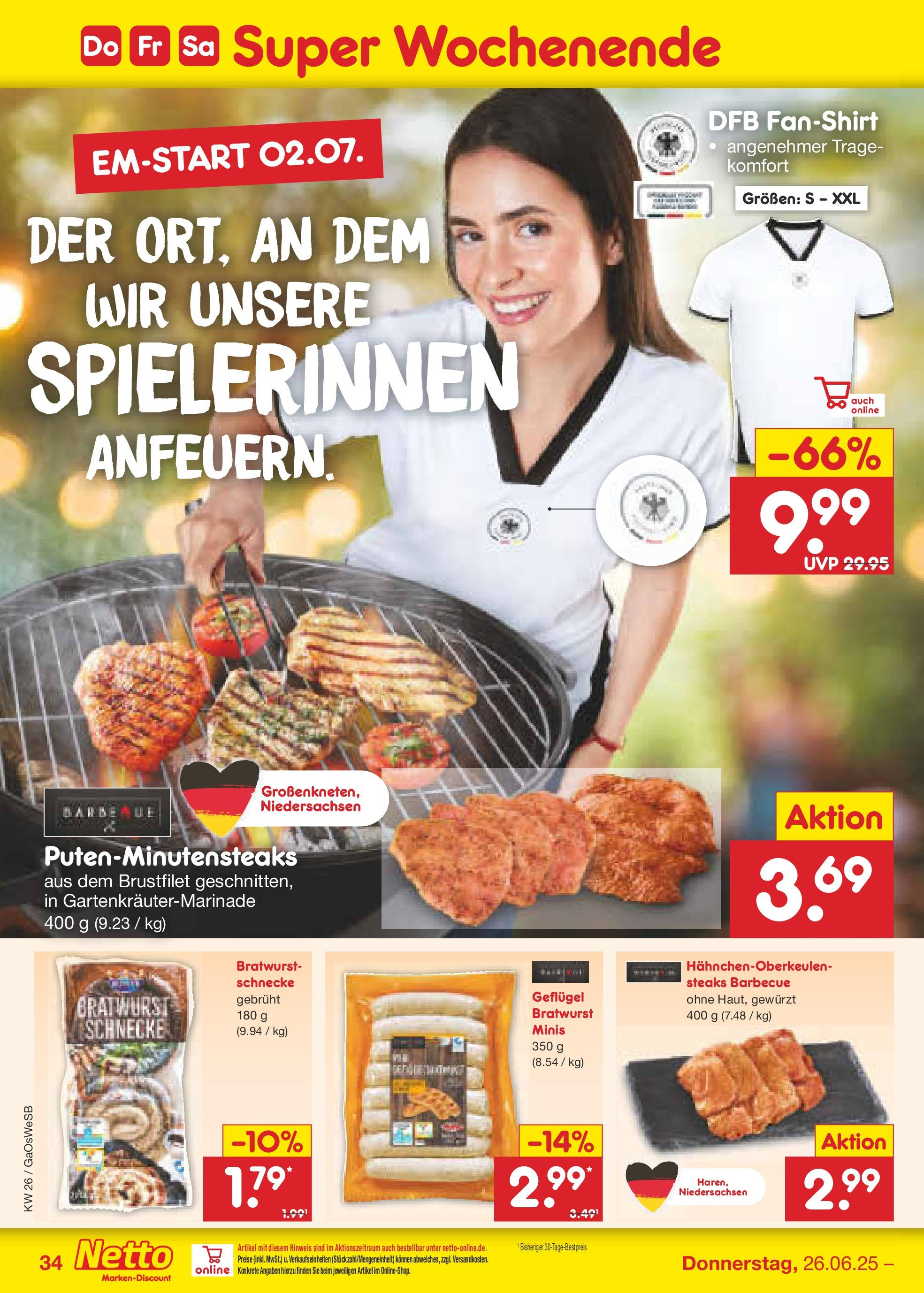 Netto Marken-Discount prospekt Bremen-Lesum (ab 22.06.2025) » Angebote | Seite: 50 | Produkte: Bratwurst Netto Marken-Discount prospekt Bremen-Lesum (ab 22.06.2025) » Angebote | Seite: 50 | Produkte: Bratwurst
