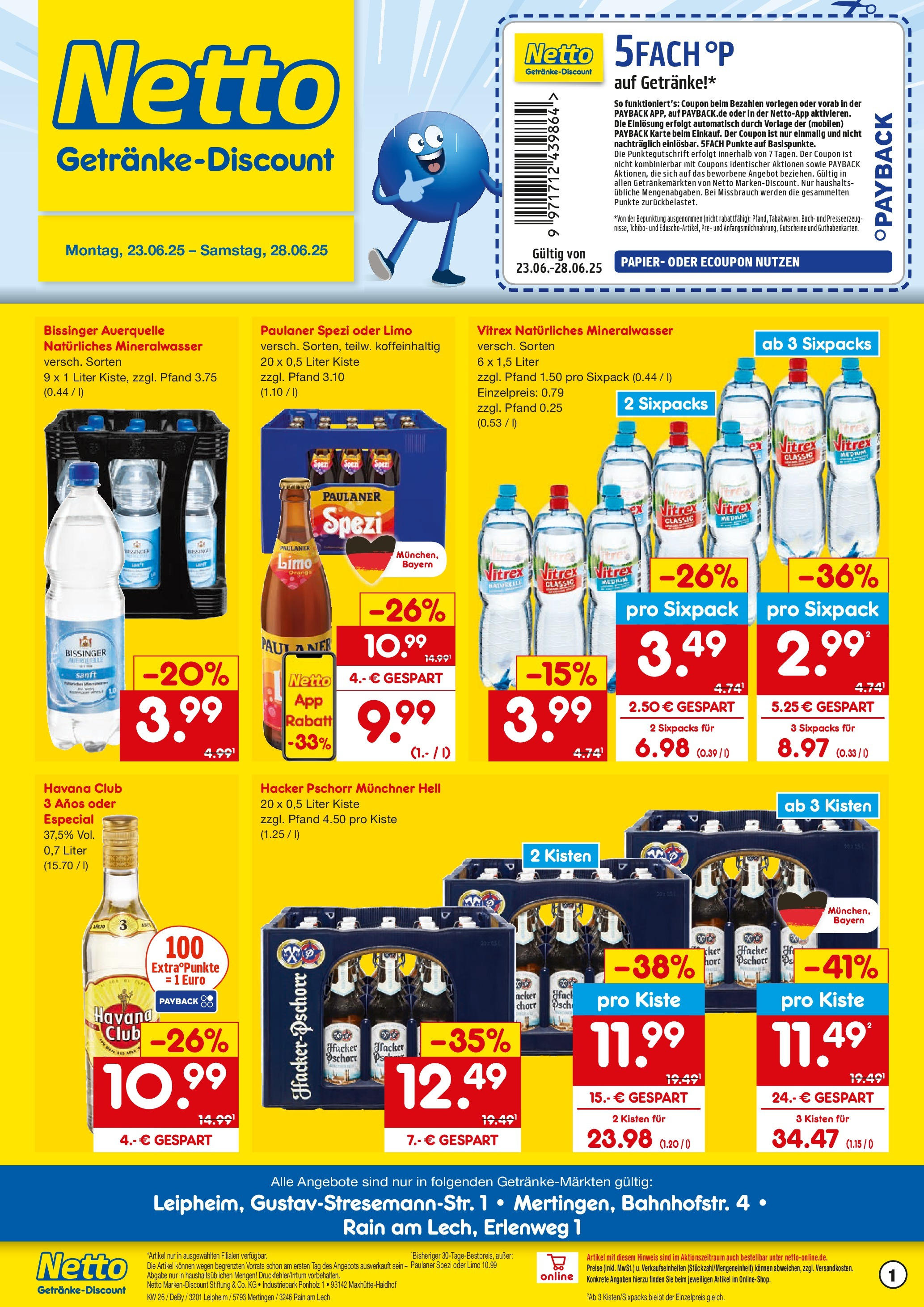 Netto Marken-Discount prospekt Mertingen	 (ab 22.06.2025) » Angebote | Seite: 1