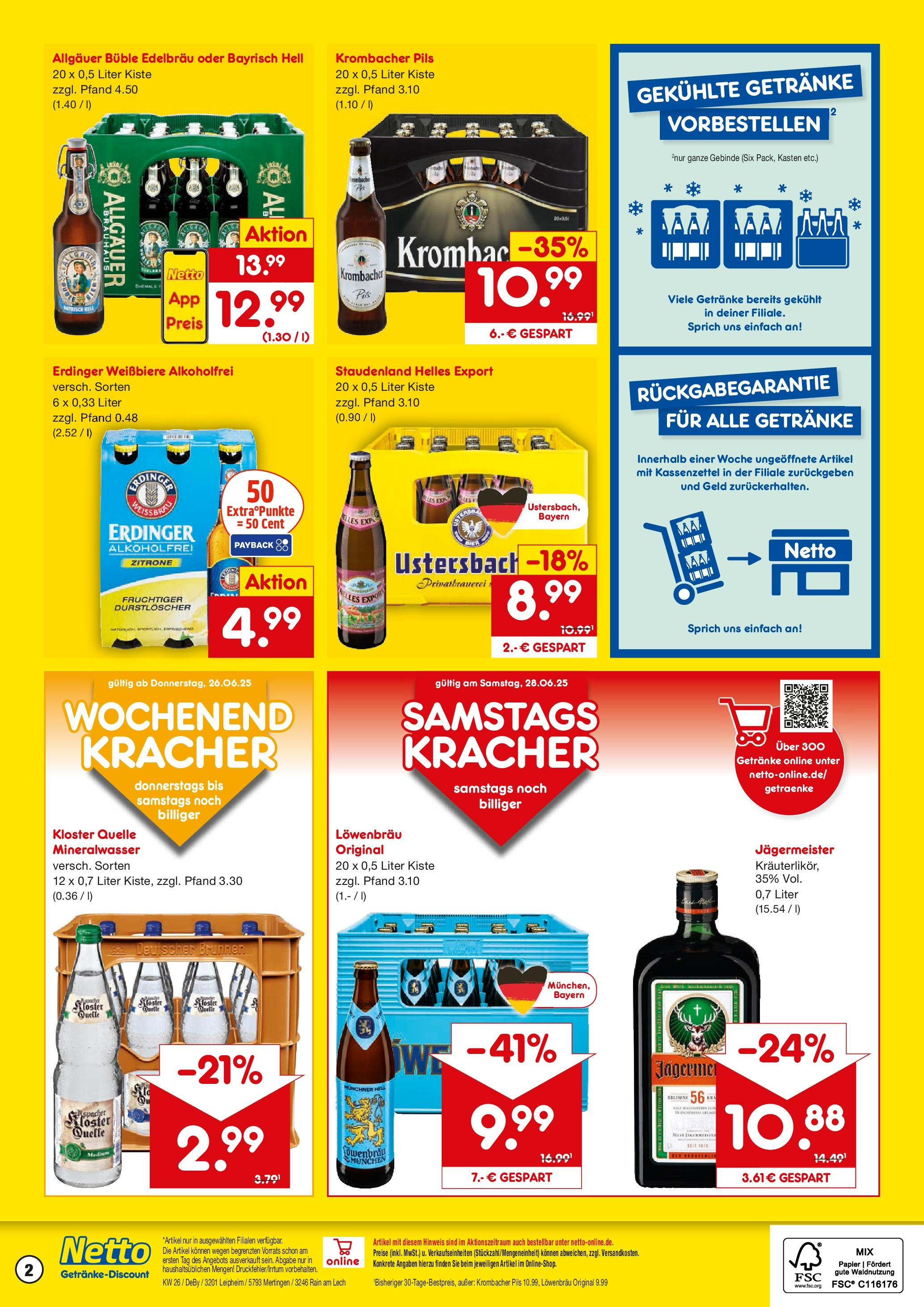 Netto Marken-Discount prospekt Mertingen	 (ab 22.06.2025) » Angebote | Seite: 2