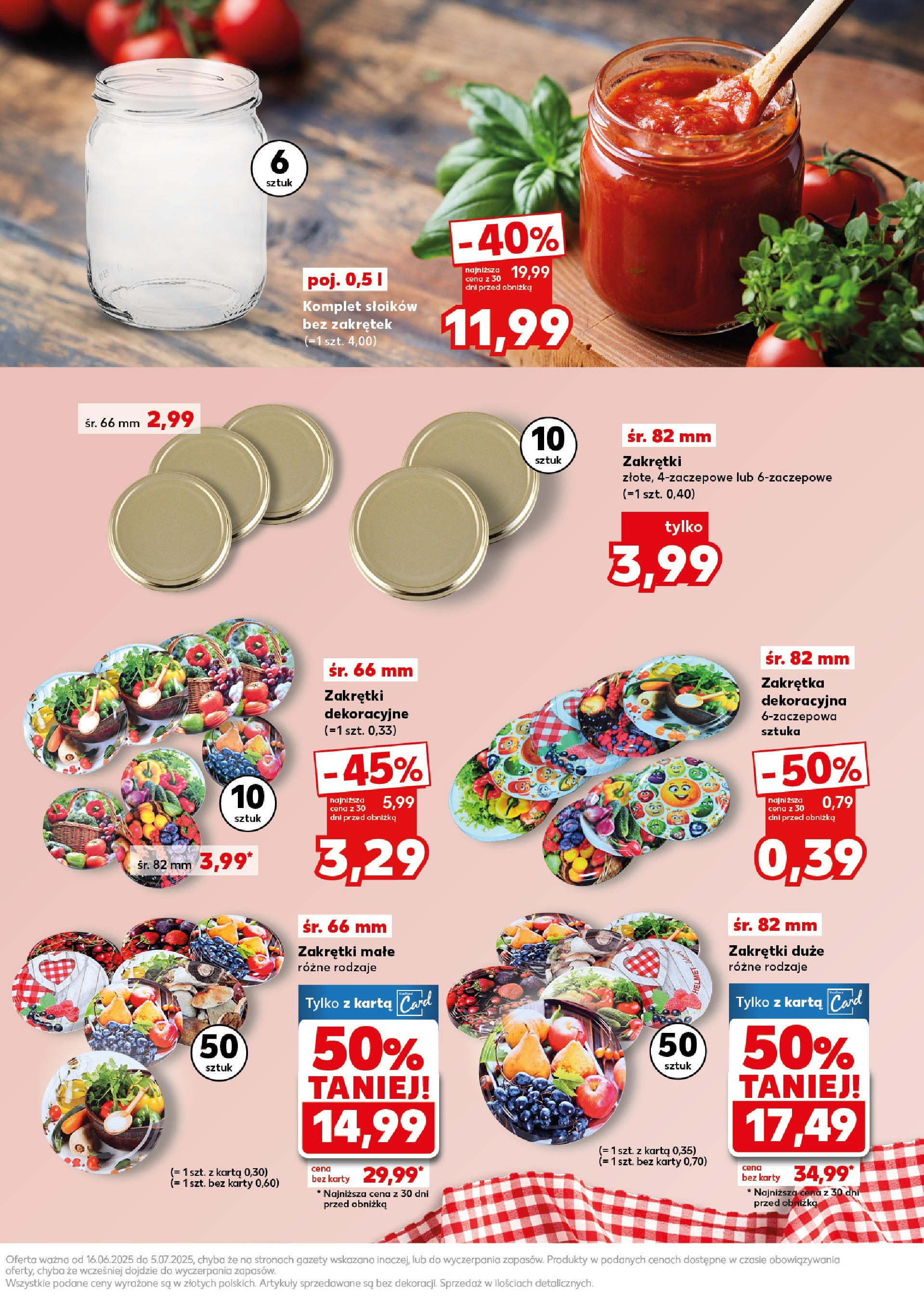 Kaufland gazetka - Gotowanie od 16.06.2025 - od jutra PDF | Strona: 5 | Produkty: Karta