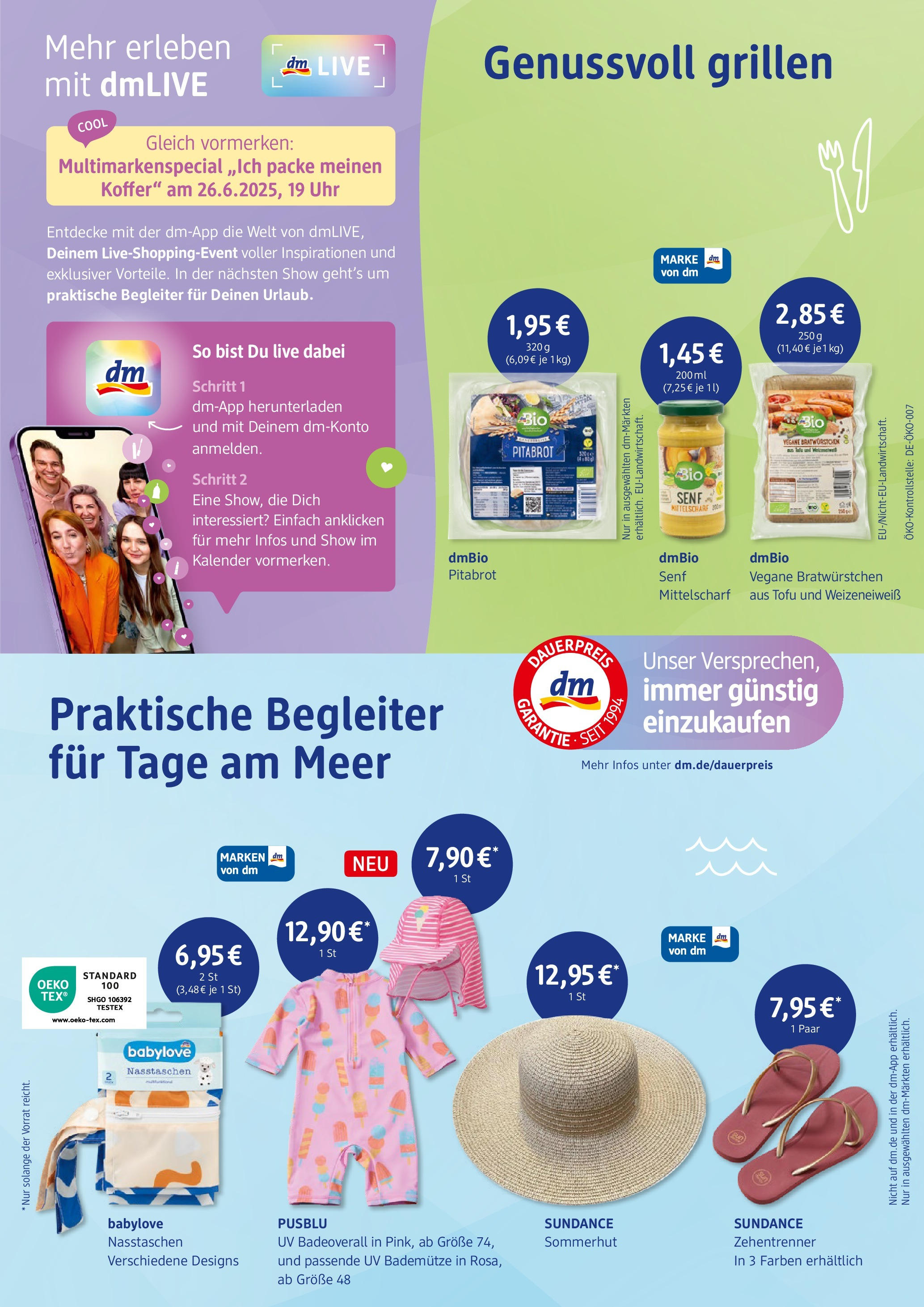 dm drogerie prospekt Nordhorn (ab 17.06.2025) zum Blättern | Seite: 4 | Produkte: Koffer, Uhr
