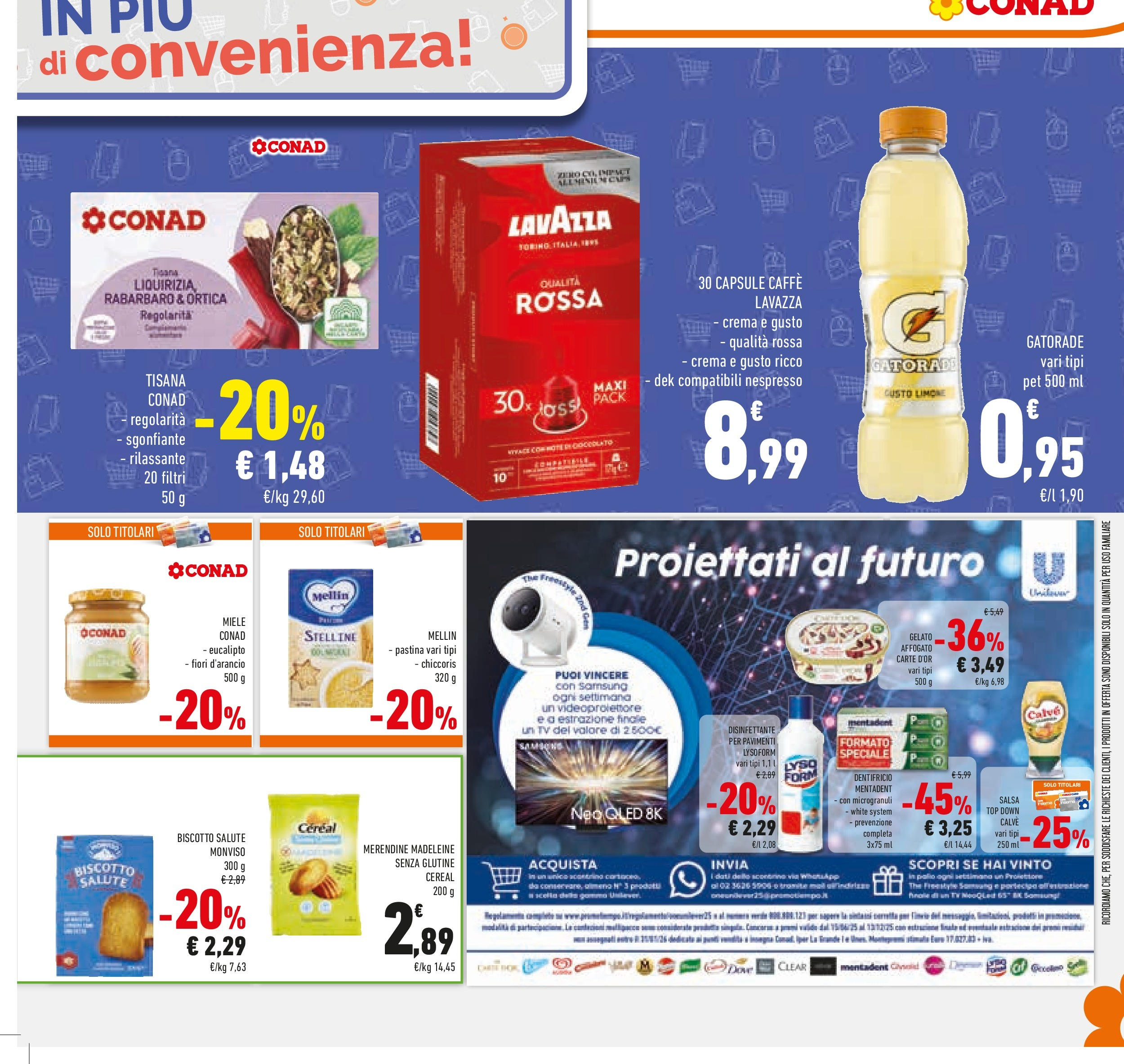 Volantino Conad dal 17/06/2025 > Anteprima - Giugno | Pagina: 31 | Prodotti: Gelato, Salsa, Top, The