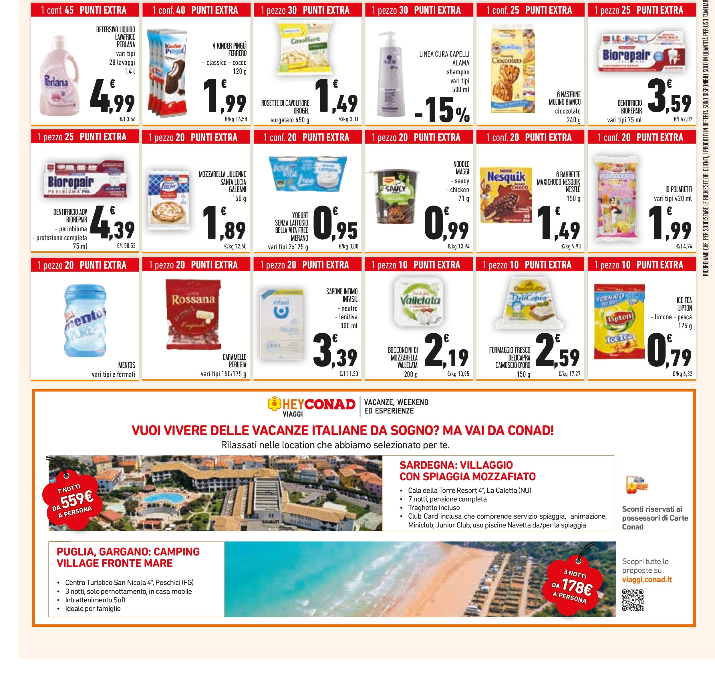 Volantino Conad dal 17/06/2025 > Anteprima - Giugno | Pagina: 43 | Prodotti: Mobile, Yogurt senza lattosio, Caramelle, Formaggio