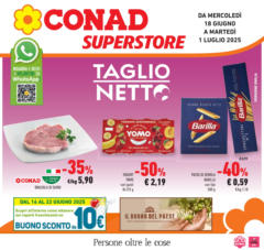 Anteprima del volantino Conad - Taglio netto valido a partire dal 17.06.2025