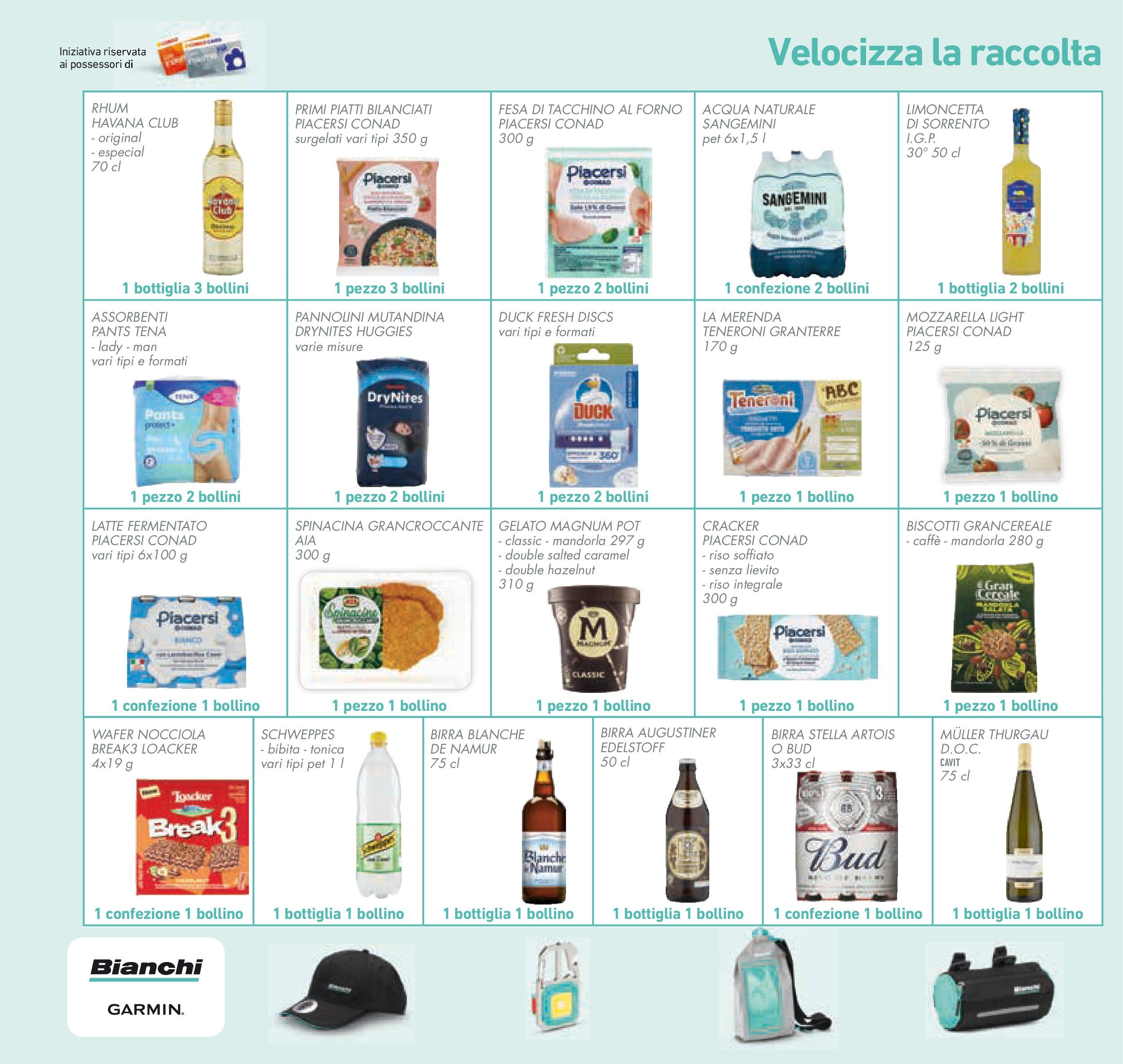 Volantino Conad dal 17/06/2025 > Anteprima - Giugno | Pagina: 48 | Prodotti: Pannolini, Biscotti, Tacchino, Rum