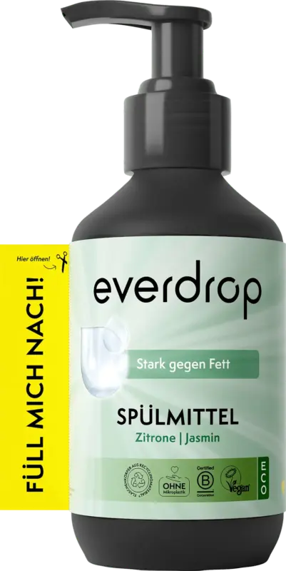 everdrop Spülmittel Zitrone & Jasmin
