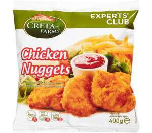 CRETA FARMS Пилешки хапки замразени, панирани