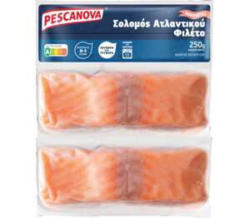 PESCANOVA Атлантическа сьомга филе, замразено