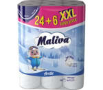 Kaufland хипермаркет Maliva, Тоалетна хартия Различни видове, 3пл 24+6 бр. - до 22-06-25