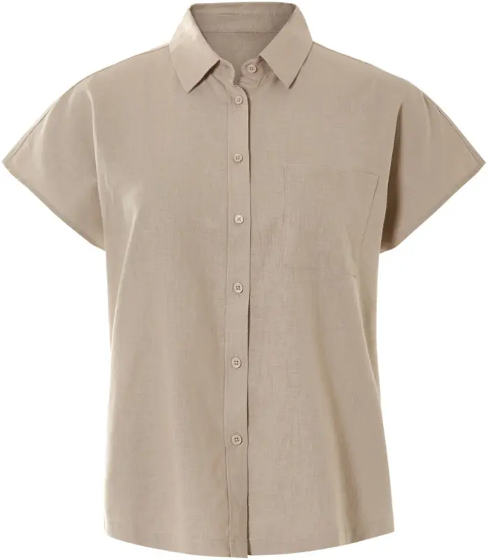 OYANDA Блуза съдържа лен и памук