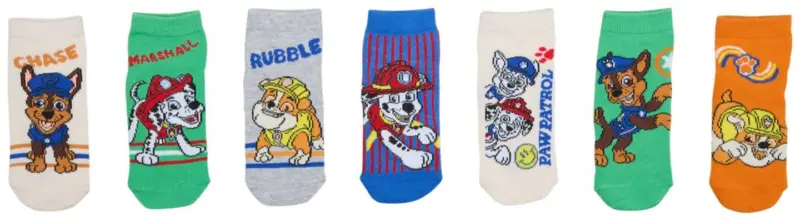PAW PATROL Детски къси чорапи 19 - 34