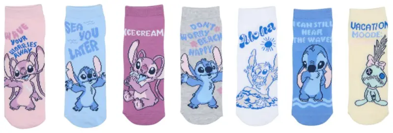 STITCH Детски къси чорапи 27 - 38