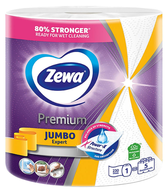 Zewa Кухненска Ролка Jumbo трипластова