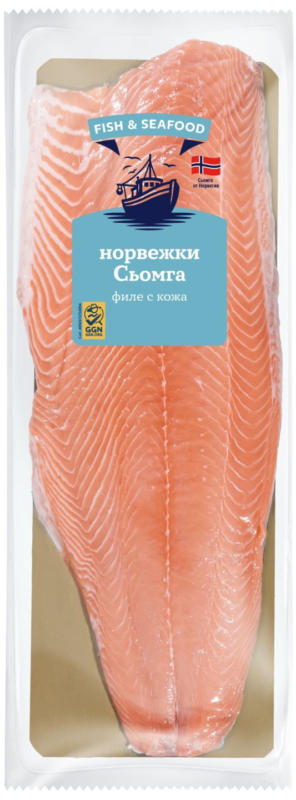 Сьомга филе С-трим
