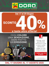 Sconto 40% e tante altre offerte!