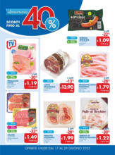 Sconti fino al 40%