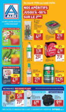 Nos apéritifs jusqu'à -50% sur le 2ème
