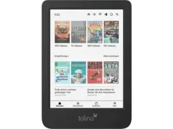 tolino eBook Reader Shine Color, 16GB, Schwarz