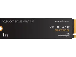 SandISK WD_black™ SN7100 NVMe™ SSD 1TB, M.2 2280 SSD, PCIe® Gen4, Schwarz