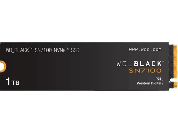 SandISK WD_black™ SN7100 NVMe™ SSD 1TB, M.2 2280 SSD, PCIe® Gen4, Schwarz
