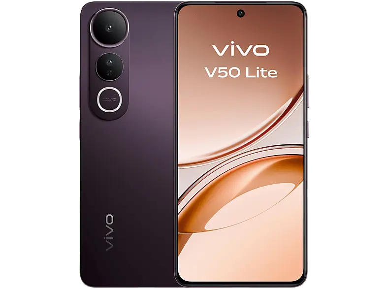 Vivo V50 Lite 4G 256 GB, Phantom Black, Dual SIM