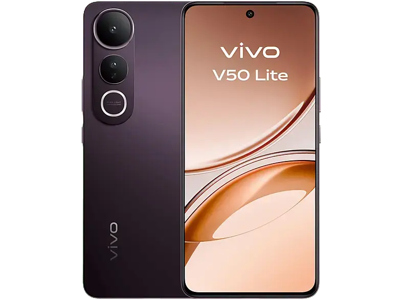 Vivo V50 Lite 4G 256 GB, Phantom Black, Dual SIM
