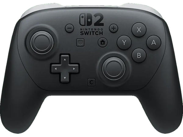 NINTENDO Pro Controller Schwarz für Switch 2