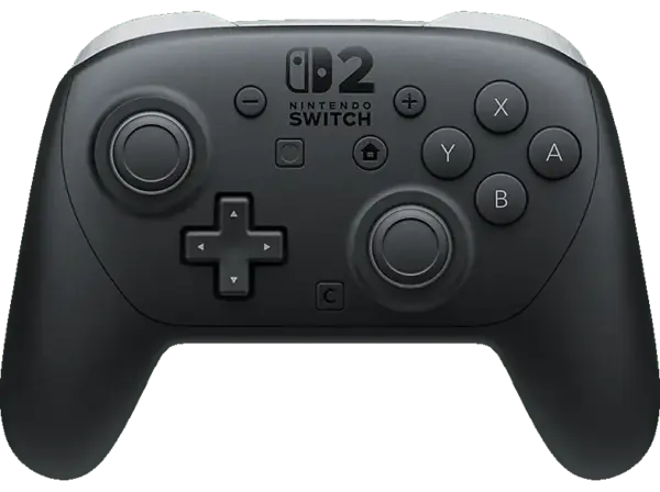 Nintendo Pro Controller Schwarz für Switch 2