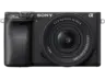 Sony Alpha 6400 Body + E 16-50 mm F3.5-5.6 OSS II APS-C Systemkamera mit Objektiv mm, Schwarz; Systemkamera Set