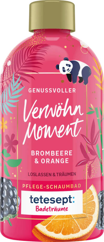 tetesept Schaumbad genussvoller Verwöhnmoment