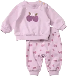 ALANA Set mit Sweatshirt & Wendehose & Mitwachsfunktion, lila, Gr. 68