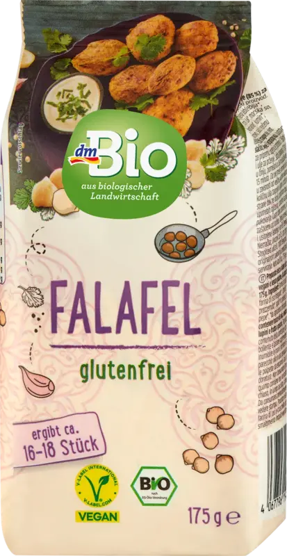 dmBio Falafel, glutenfrei