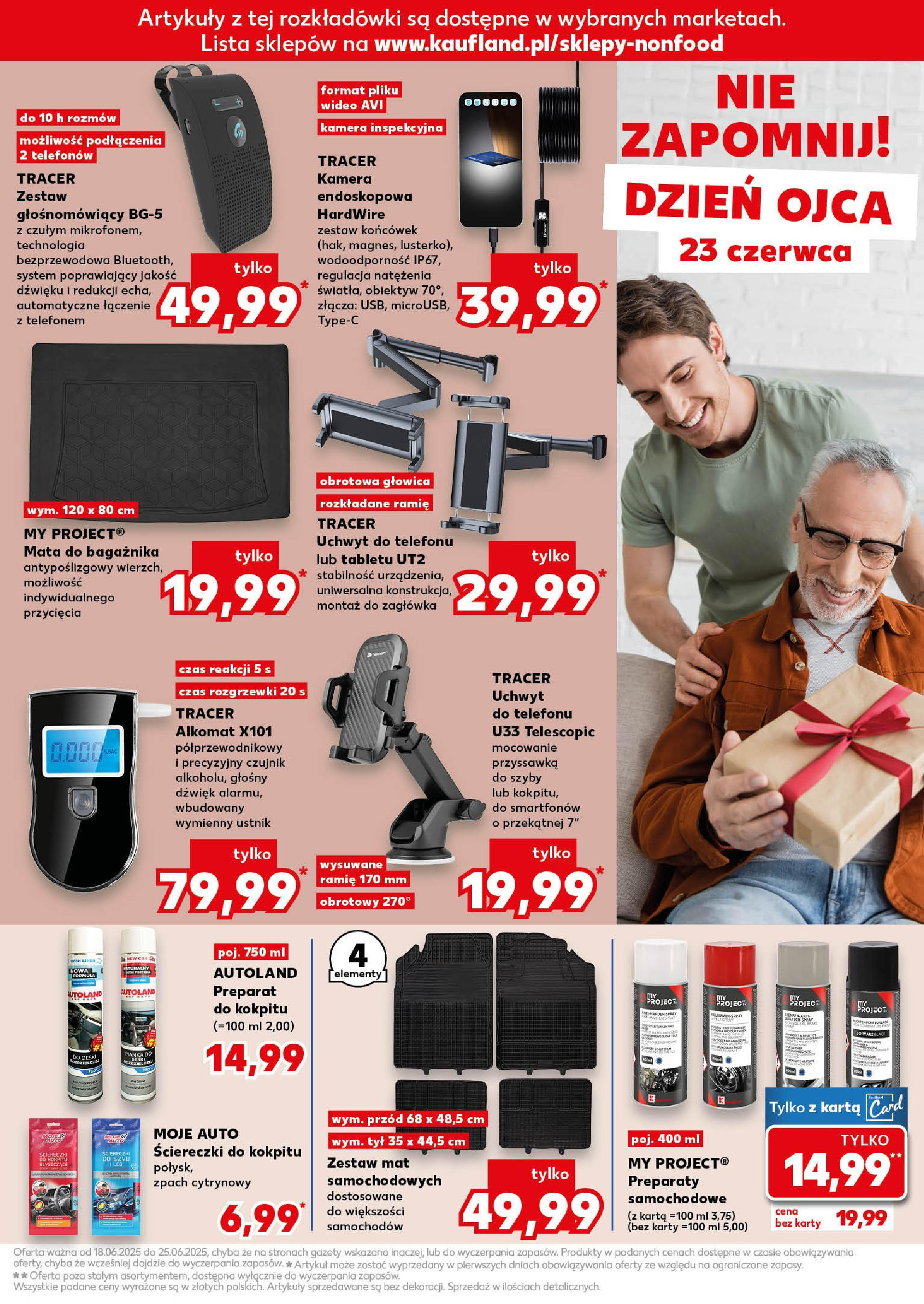 Kaufland gazetka - Mega okazje od 18.06.2025 - od jutra PDF | Strona: 9 | Produkty: Karta, Wideo