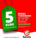 Gentis 5 Euro di buono sconto - al 18.06.2025