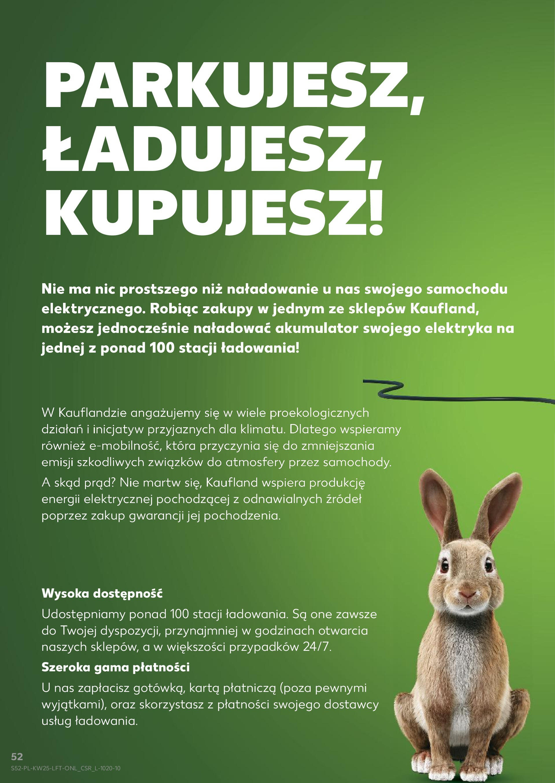 Kaufland gazetka od 18.06.2025 - od jutra PDF | Strona: 52 | Produkty: Karta