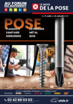 Au Forum du Bâtiment Le mois de la pose - au 21.07.2025