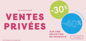 VENTES PRIVÉES
