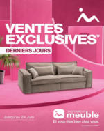 monsieur meuble Ne manquez pas cette opportunité, elle s’arrête le 24 juin - au 24.06.2025