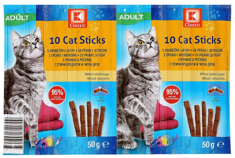 K-Classic Лакомство за котки различни видове