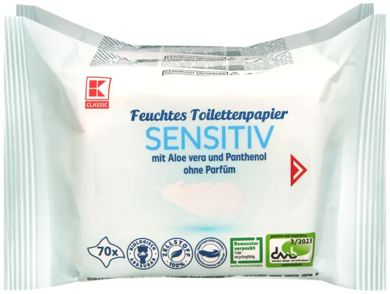 K-Classic Влажна тоалетна хартия различни видове