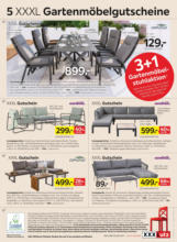 Gartenmöbel Gutscheinblatt