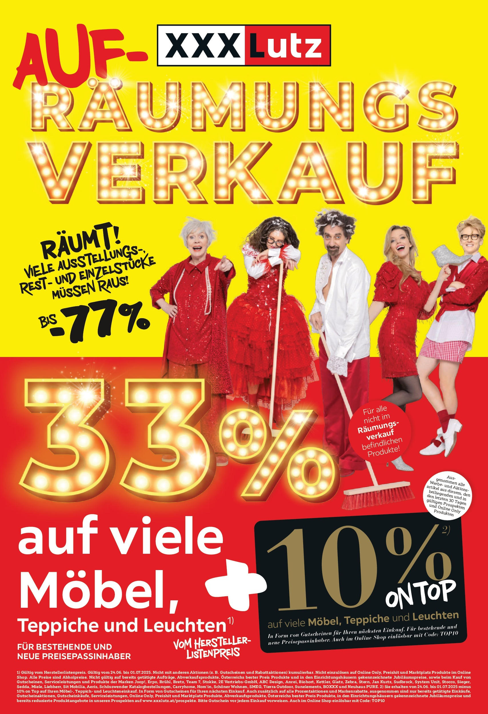 XXXLutz Prospekt aktuell von 24.06.2025 - Aktuelle Angebote | Seite: 1 | Produkte: Teppich