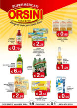 Offerte valide dal 18 giugno al 01 luglio