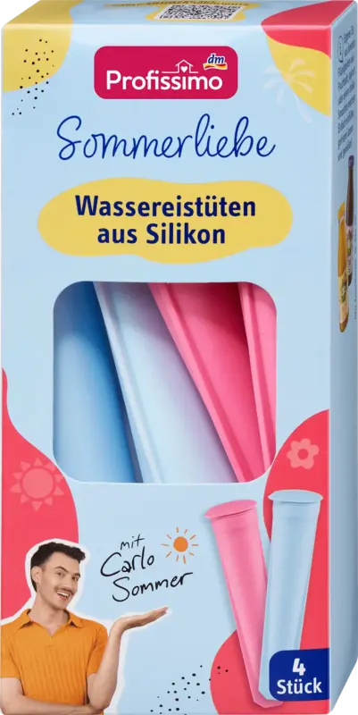 Profissimo Wassereist&uuml;ten aus Silikon Sommerliebe