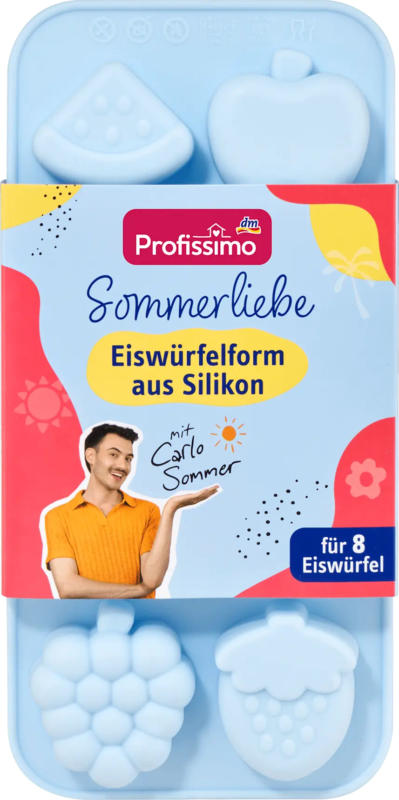 Profissimo Eiswürfelform Silikon Sommerliebe