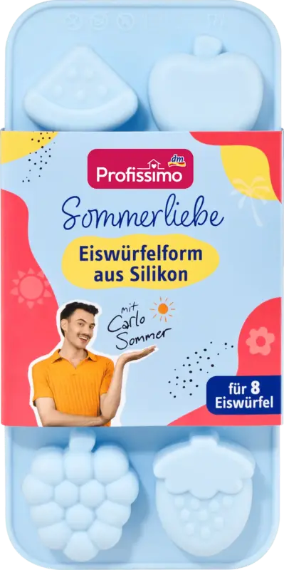 Profissimo Eiswürfelform Silikon Sommerliebe